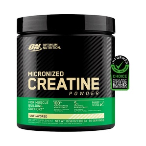 Creatina Monohidratada Micronizada - 300 g - Optimum Nutrition
