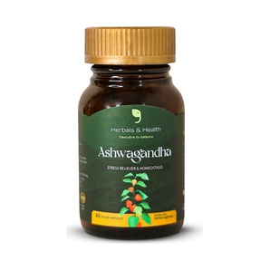 Ashwagandha - 60 Cápsulas Veganas - Herbals & Health