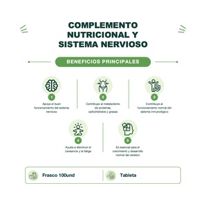 Vitamina B6 100 mg - 100 Tabletas - Sunvit