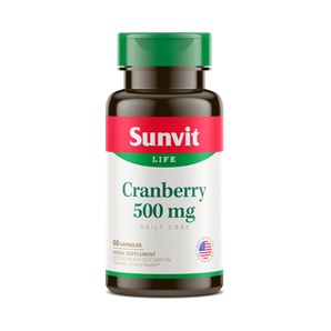 Cranberry 500 mg - 60 Cápsulas - Sunvit
