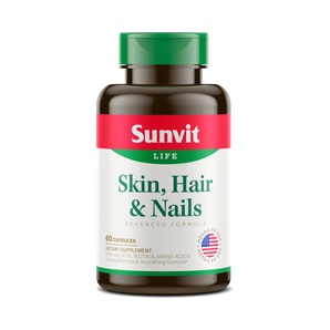 Skin, Hair & Nails - 60 Cápsulas - Sunvit