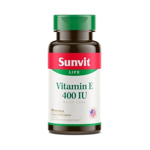 Vitamina E 400 UI - 60 Cápsulas Blandas - Sunvit