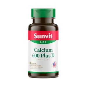 Calcio 600 Plus D - 30 Tabletas - Sunvit