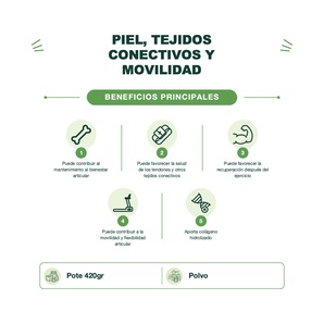 Colágeno Hidrolizado Joint Active - Sabor Limón y Miel - 420 g - Vitagel