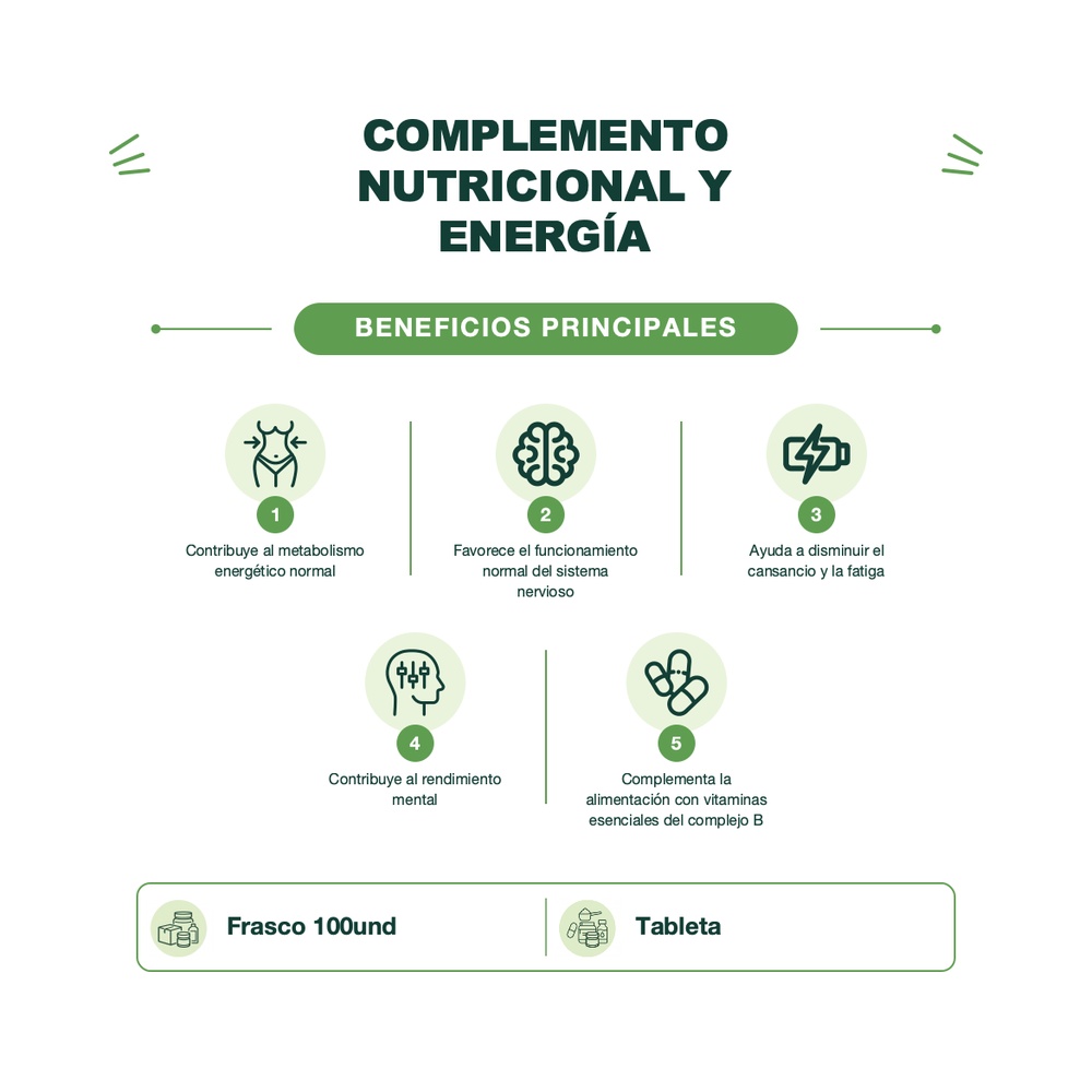 Complejo B - 100 Tabletas - Sunvit