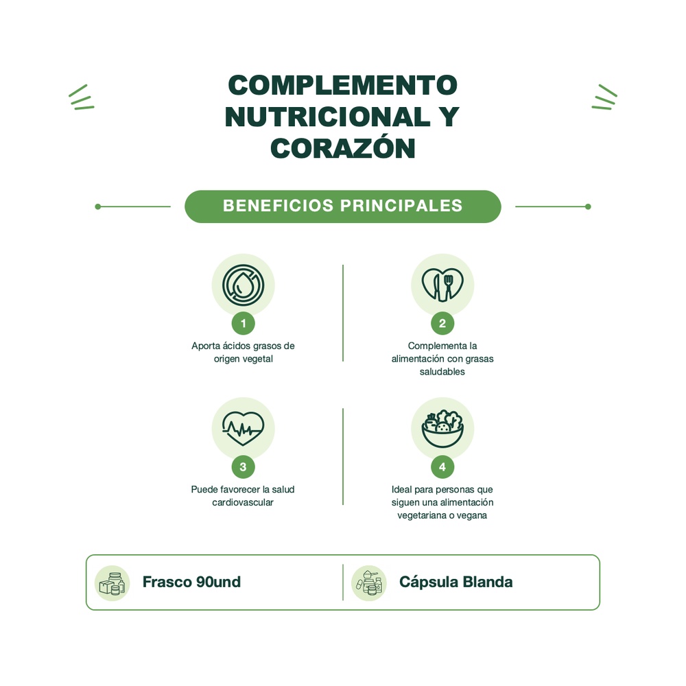 Omega 3,6,9 - 500 mg - 90 Cápsulas Blandas - Sunvit