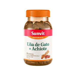 Uña de Gato + Achiote - 90 Cápsulas - Sunvit