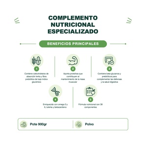 Vital Vitaminado Gluco Control Balance - Sabor Vainilla - 900 g - Vital