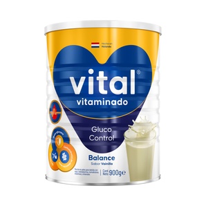 Vital Vitaminado Gluco Control Balance - Sabor Vainilla - 900 g - Vital