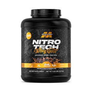 Proteína Whey - Nitro Tech Whey Gold - Sabor Double Rich Chocolate - 2.27 kg - Muscletech