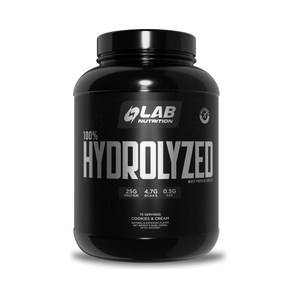 Proteína Hidrolizada - 100% Hydrolyzed - Sabor Cookies & Cream - 2.336 kg - Lab Nutrition