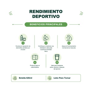 Bebida Rehidratante - Sabor Fresa - 625 ml - Electrolife