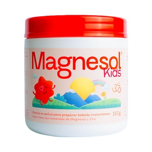 Magnesio - Magnesol Kids - Sabor Fresa - 150 g - Magnesol