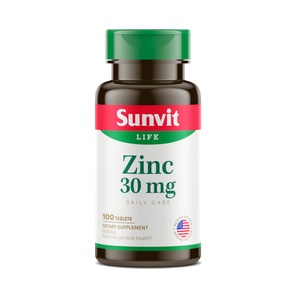 Zinc 30 mg - 100 Tabletas - Sunvit