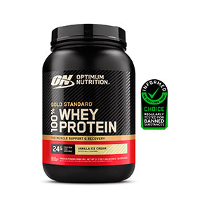 Proteína Whey - Gold Standard 100% Whey - Sabor Vanilla Cream - 899 g - Optimum Nutrition
