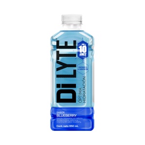 Bebida Rehidratante con Cafeína - Dilyte - Sabor Blueberry - 650 ml - DILYTE