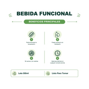 Bebida Funcional - Recovery - 355 ml - SOS