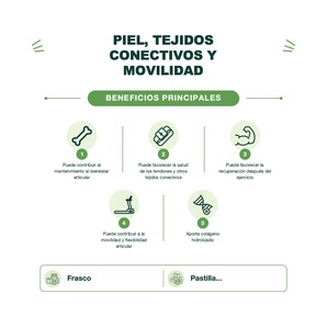 Colágeno Hidrolizado - Sabores Surtidos a Uva, Mandarina, Cereza y Piña - 90 Pastillas Masticables - Vitagel