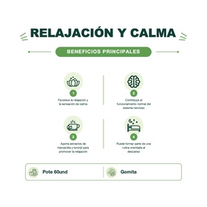 Magnesio, Toronjil y Manzanilla - Calm & Chill - Sabor Arándano - 60 Gomitas - More