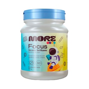 Melena de León Kids - Focus Mente Brillante - Sabor Mora - 60 Gomitas - More