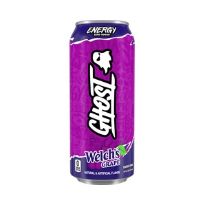 Bebida Energizante y Pre Entreno - Sabor Welch´s Grape - 473 ml - Ghost
