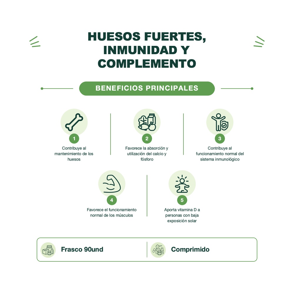 Vitamina D3 4000 UI - 90 Comprimidos - DRASANVI