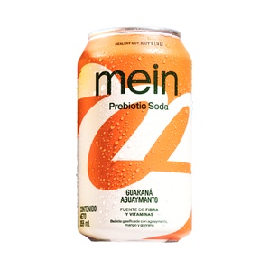Bebida Prebiótica - Sabor Guaraná y Aguaymanto - 355 ml - Mein