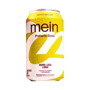 Bebida Prebiótica - Sabor Hierba Luisa y Limón - 355 ml - Mein