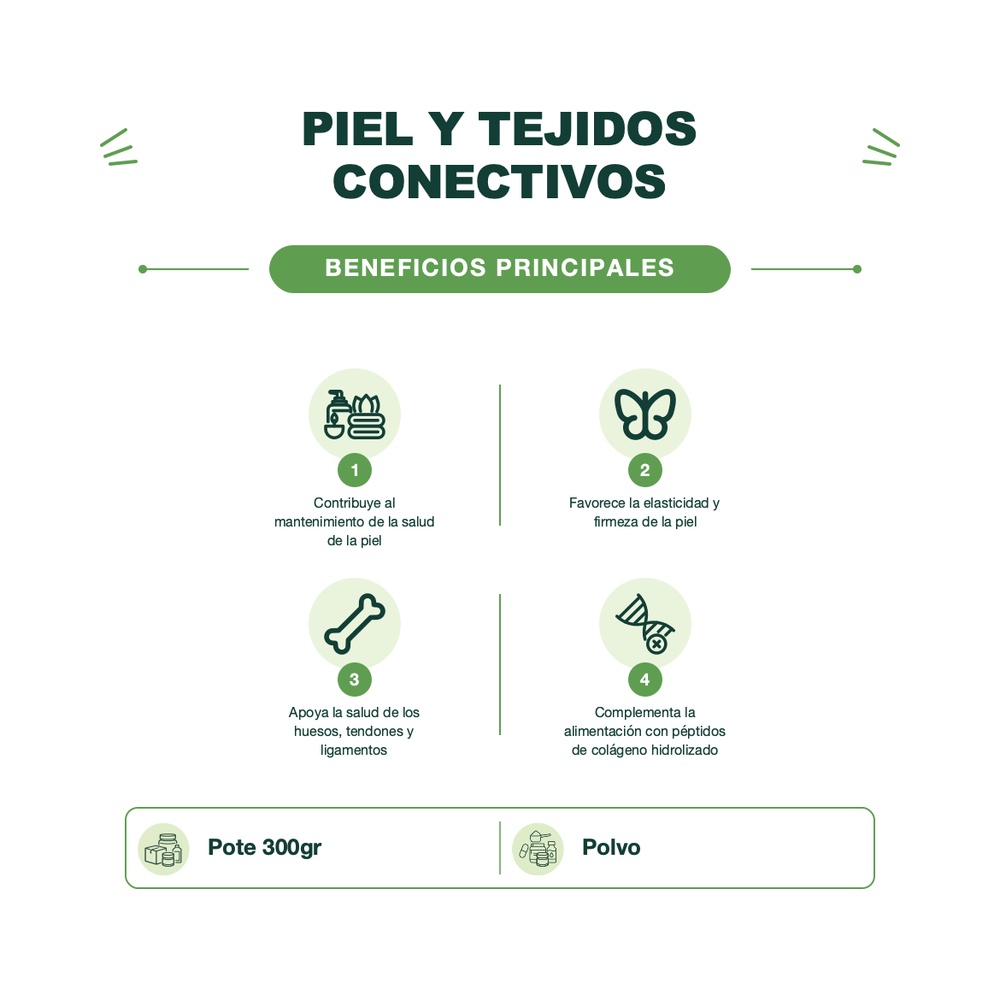 Colágeno Marino Hidrolizado + Cúrcuma + Vitamina C + Magnesio + Ácido Hialurónico - Sabor Limón - 300 g - DRASANVI