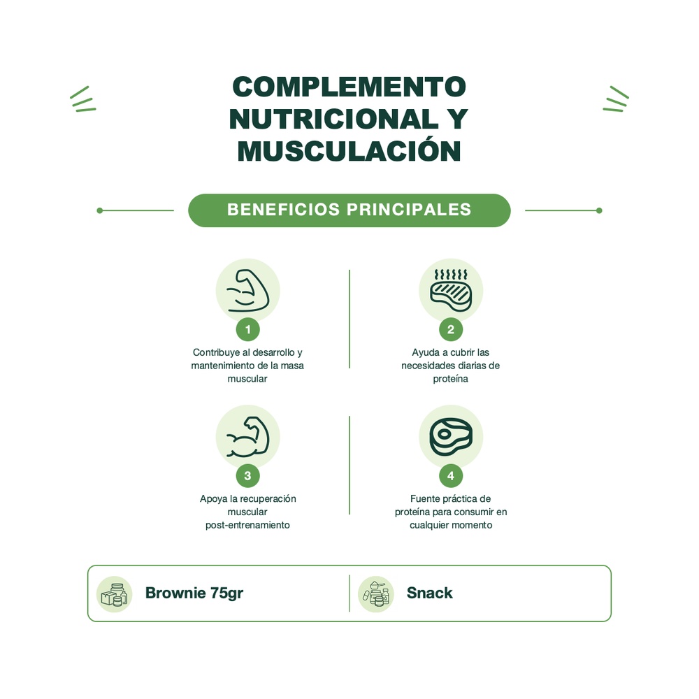 Brownie con Proteína - Brownie Chocolate Chip - 75 g - My Protein