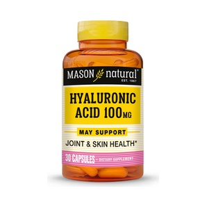 Ácido Hialurónico 100 mg- 30 Cápsulas - Mason Natural