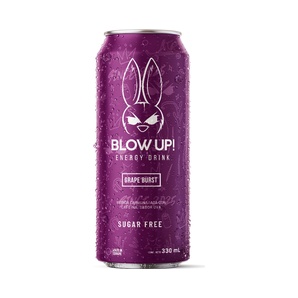 Bebida Energizante - Grape  Burst - 330 ml - BLOW UP!