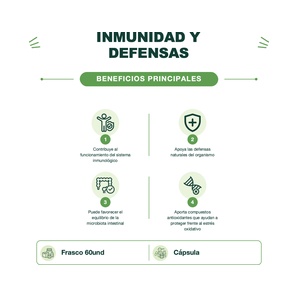 Hongo Cola de Pavo - Immunity - 60 Cápsulas - Mush Naturals