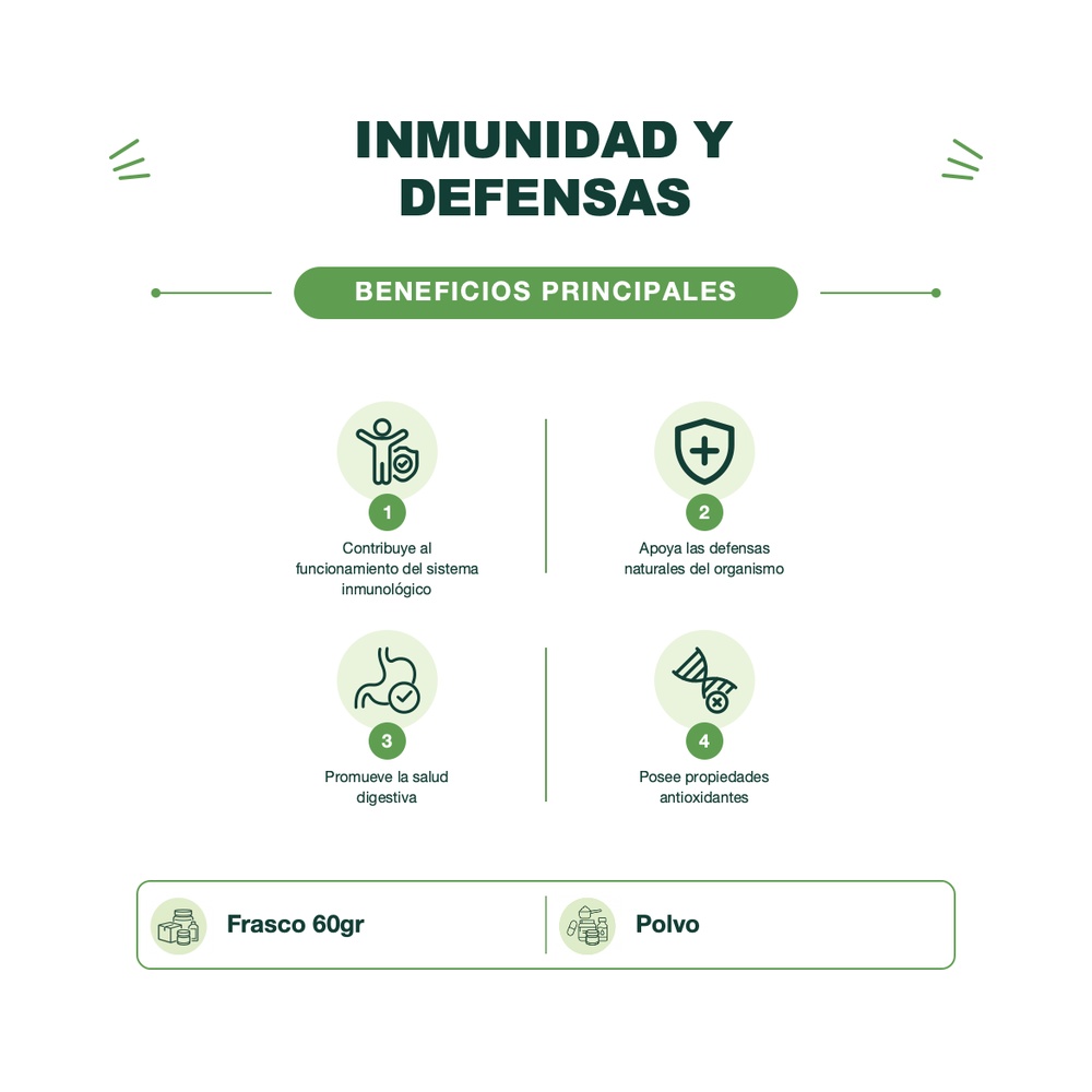 Cola de Pavo - Immunity- 60g - MUSH NATURALS