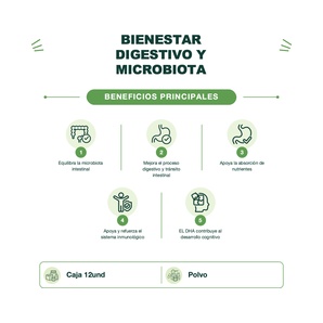 Bebida Instantánea Fresa - Intelpro Strawberry Drink - Caja con 12 Sobres - Flora Interior