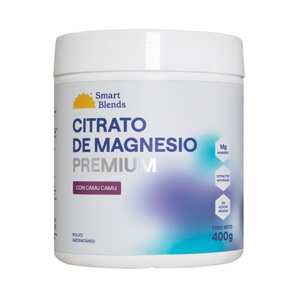 Citrato de Magnesio Premium con Camu Camu - 400g - Smart Blends
