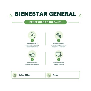 Citrato de Magnesio con Cúrcuma - 200g - Smart Blends