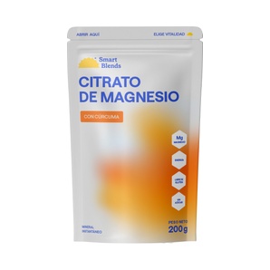 Citrato de Magnesio con Cúrcuma - 200g - Smart Blends