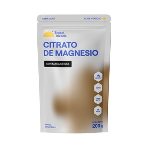 Citrato de Magnesio con Maca Negra - 200g - Smart Blends