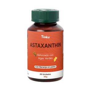 Astaxantina - 60 Cápsulas - Tinku