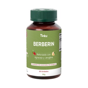 Berberina - 60 Cápsulas - Tinku