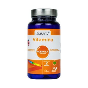 Acerola 400 mg - 60 Tabletas Masticables - DRASANVI
