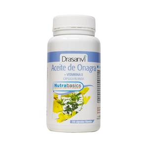 Aceite de Onagra + Vitamina E - 110 Cápsulas Blandas - DRASANVI