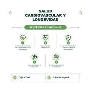 Levadura Roja de Arroz + Q10 - 30 Cápsulas Vegetales - DRASANVI