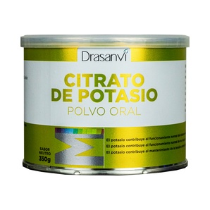 Citrato de Potaso - Polvo Oral Sabor Neutro - 350g - DRASANVI