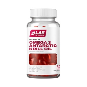 Omega 3 Antarctic Krill Oil - 60 Cápsulas Blandas - Lab Nutrition