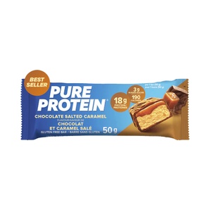 Barra con Proteína - Pure Protein Chocolate Salted Caramel - 50 g - Pure Protein