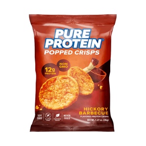 Chips con Proteína - Pure Protein Popped Crisps - Hickory Barbecue - 36 g - Pure Protein