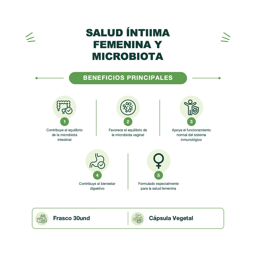 Probióticos - Women´s Probiotic 50 Billion CFU - 30 Cápsulas Vegetales - Sunwarrior