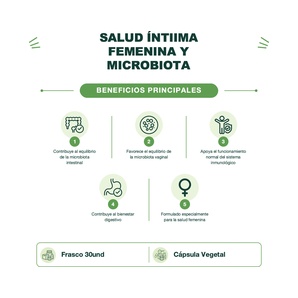 Probióticos - Women´s Probiotic 50 Billion CFU - 30 Cápsulas Vegetales - Sunwarrior